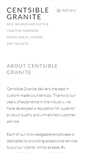 Mobile Screenshot of centsiblegranite.com